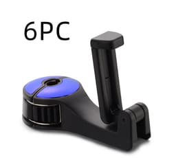 image-Car Headrest Hook Phone Car Holder Car Hanger For A4 B6 Seat Back Hanger Storage Hook Phone Holder Auto Fastener Clip