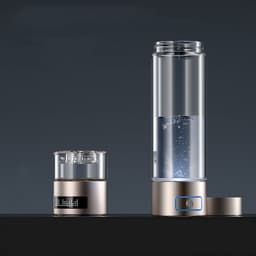 image-Convenient Glass Bottle High Concentration Intelligent Hydrogen Rich Water Cup