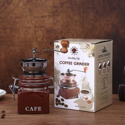 image-Portable Handheld Coffee Bean Grinder