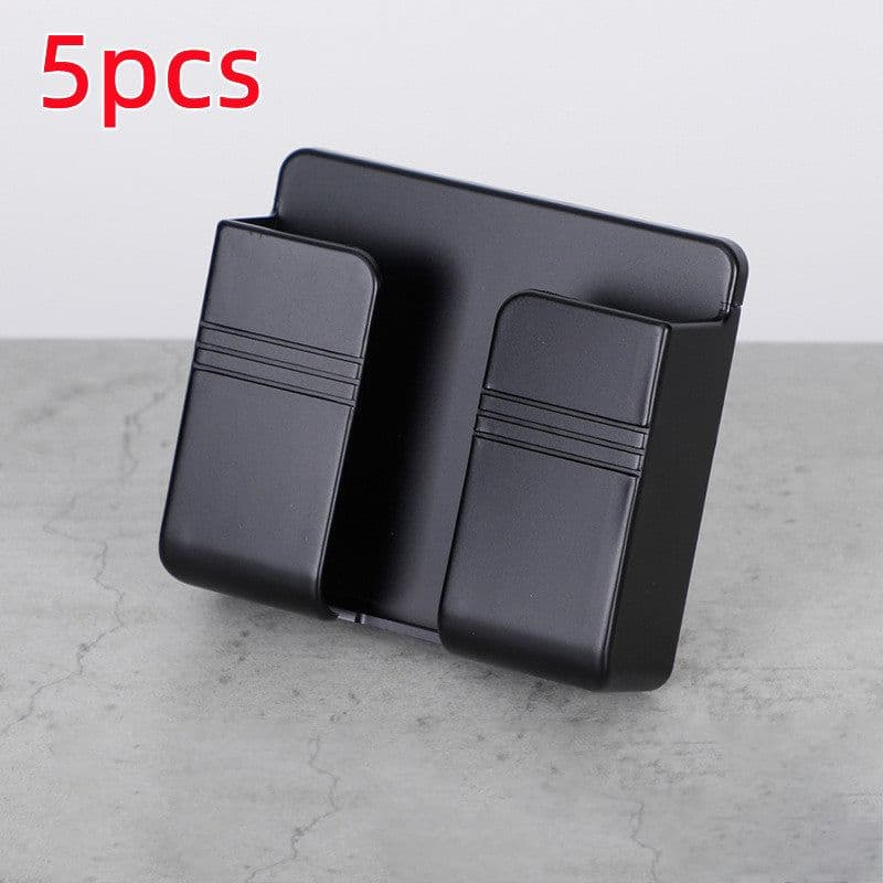 image-Mobile Phone Charging Storage Rack Punch-free Sticky Storage Box
