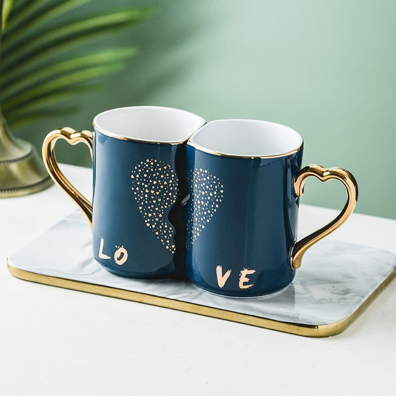 image-New Product Creative Couple To Mouth Cup Mug Custom Water Cup
