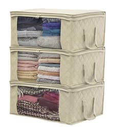 image-Non-woven Wardrobe Storage Bag Quilts Clothing