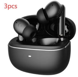 image-Wireless Bluetooth Noise Reduction In-ear Headphones - White/Black ANC