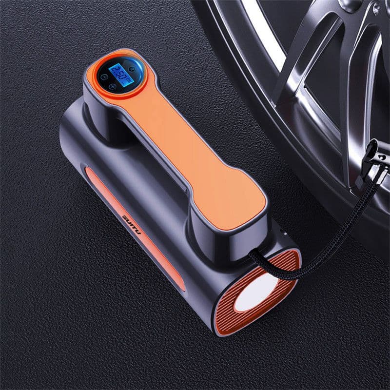 image-Tire Inflator 12V DC Portable Compressor Electric DC Auto Tire Pumps For Car Tires