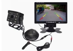 image-Truck reversing image display screen 24v large truck dedicated HD photography head integrated harvester loader