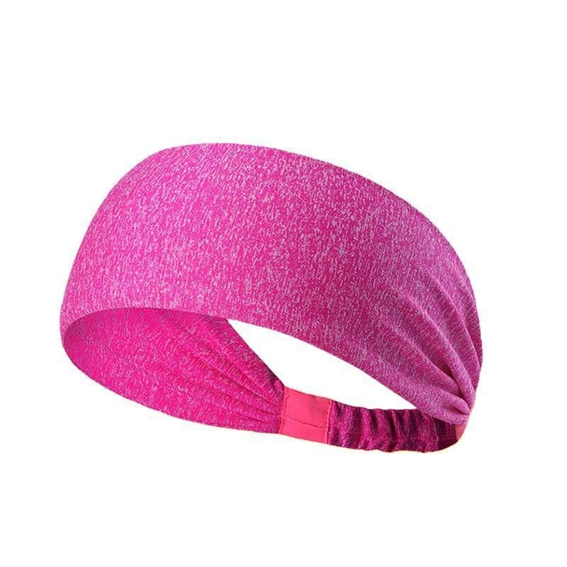 image-Quick-drying Antiperspirant Yoga Hair Band For Women