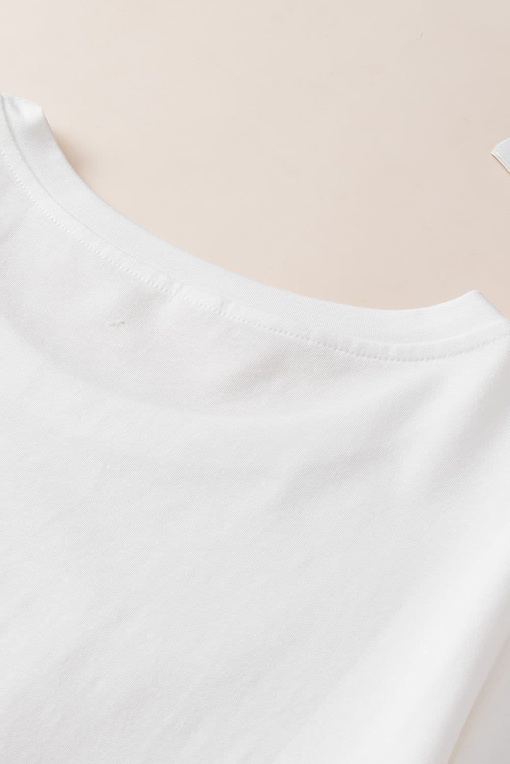 image-Moonlight Jade Colorblock Star Patched Half Sleeve Tee