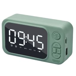 image-Alarm Clock Bluetooth Speaker Outdoor Portable Wireless