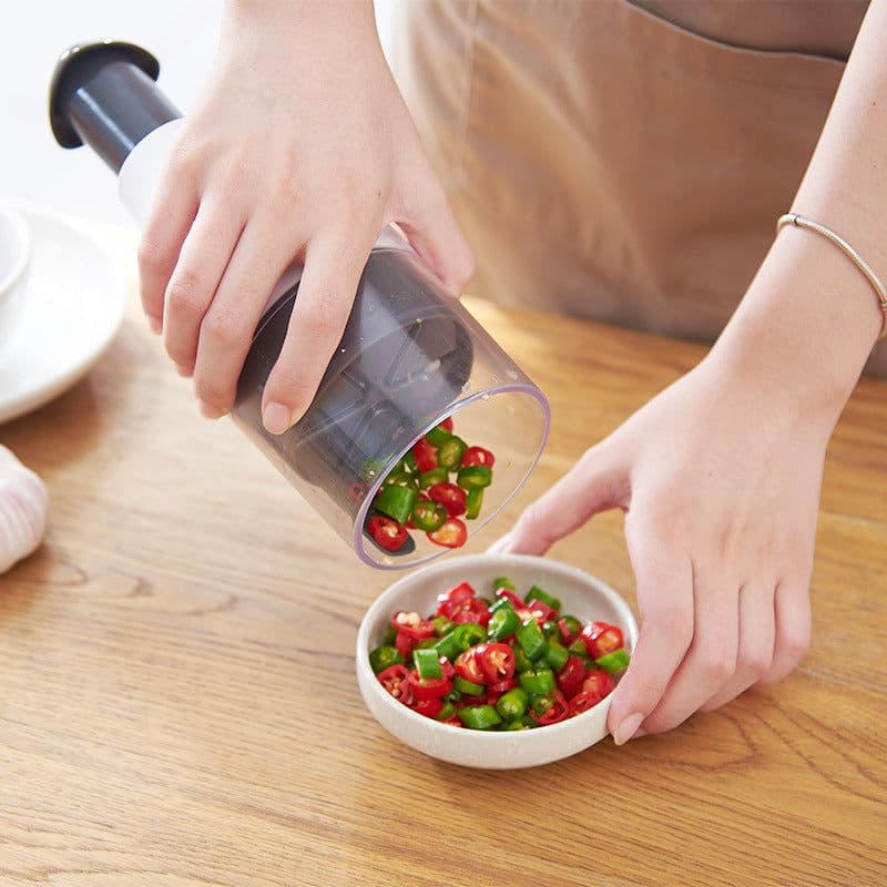 image-Kitchen Multi-function Garlic , Garlic Rammer, Hand Clapper, Vegetable, Mashed Garlic Chopper