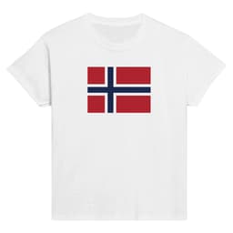 image-Drapeau de l'île Bouvet - T-shirt enfant classique ras du cou