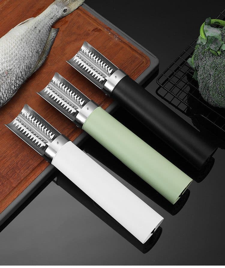 image-Electric Fish Scaler Machine - 125W Waterproof Handheld Razor