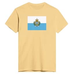 image-Drapeau de Saint-Marin - T-shirt ajusté pour homme | Next Level 3600