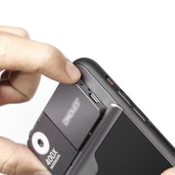 image-Aluminum Alloy Tpu Mobile Phone Microscope Lens 400X HD Magnification
