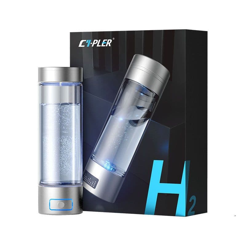 image-Convenient Glass Bottle High Concentration Intelligent Hydrogen Rich Water Cup