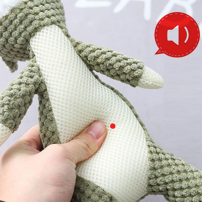 image-Plush Cartoon Puppy Dog Toy Pet Dog Chew Squeak Toys For Small Dogs Teeth Grinding Pet Products Dog Accessories
