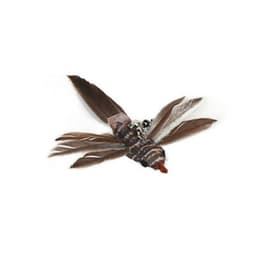 image-Steel Wire Feather Funny Cat Stick Long Rod