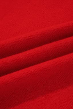 image-Red Snowflake Christmas Turtleneck Sweater