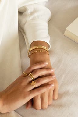 image-Bracelet Adriana rouge tangerine