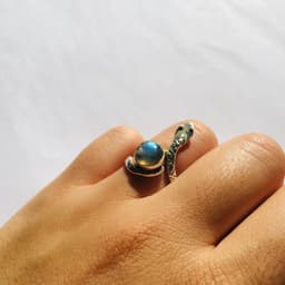 image-Bague “Guérison magique” en Labradorite et Argent 925