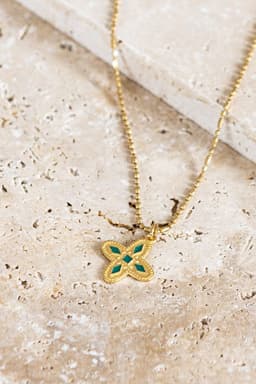 image-Médaille Adriana vert émeraude
