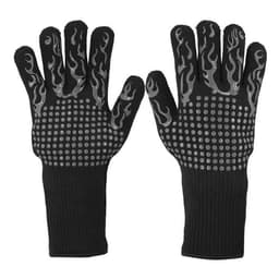 image-Spot Heat Insulation Barbecue Kitchen Baking Thick And High Temperature Resistant Oven Anti-scald Microwave Oven Gloves