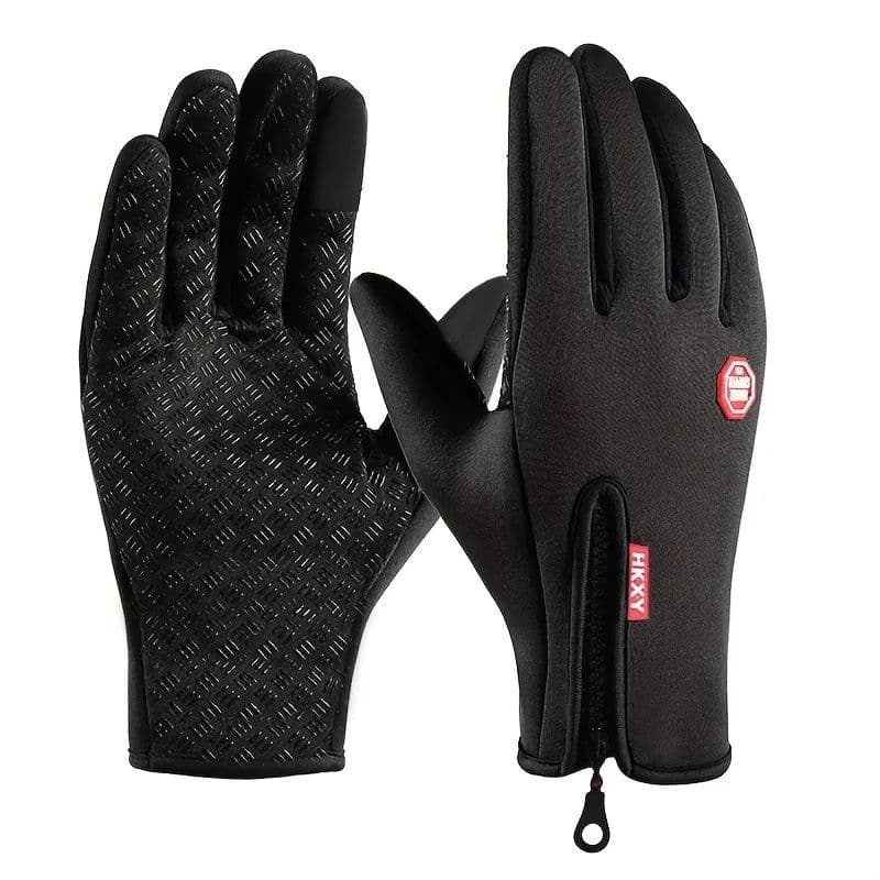 image-Outdoor Cycling Gloves, Bicycles for Warmth and Anti Slip in Autumn and Winter