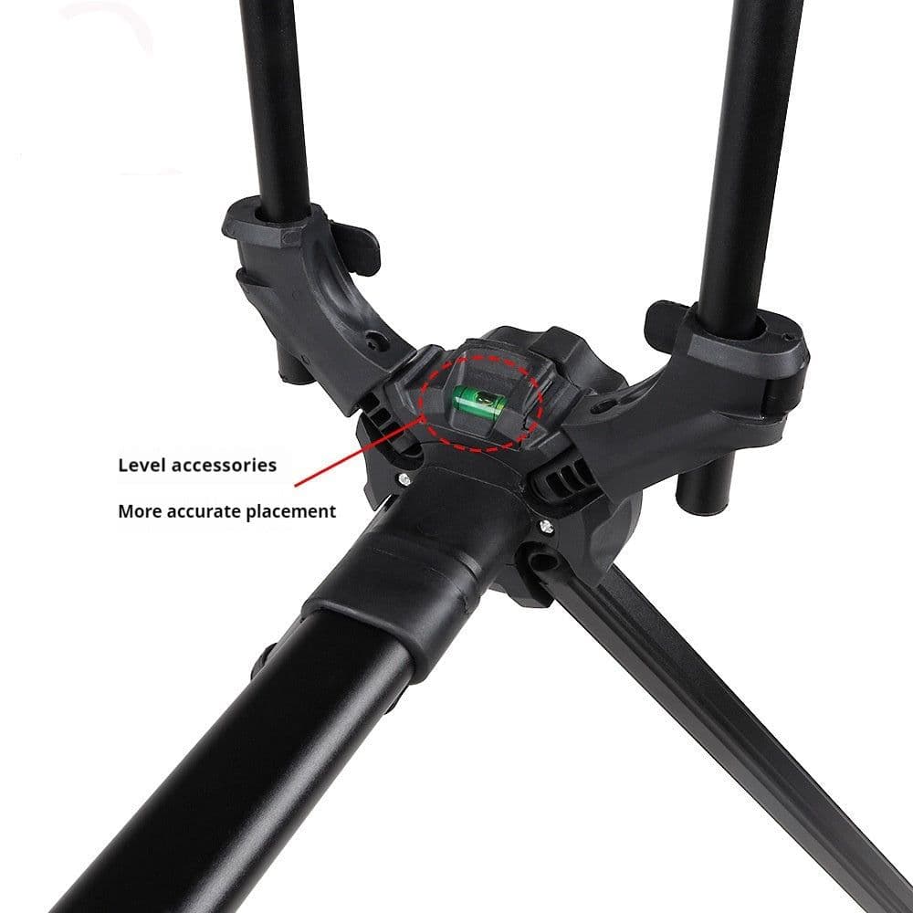 image-Fishing Rod Bracket Aluminum Alloy Main Body Quick And Portable Installation Fishing