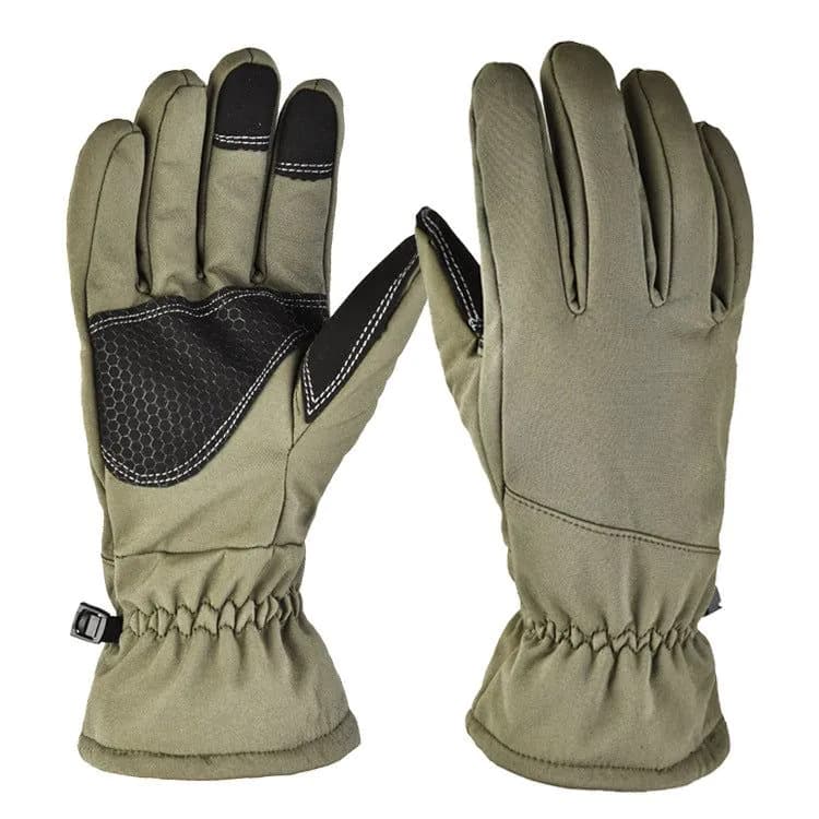 image-Outdoor Warm Keeping Sports Anti-slip Tactical Camouflage Ski Gloves