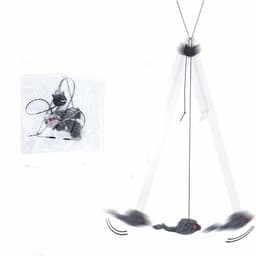 image-Pet Telescopic Hanging Door Small Mouse Pets Cat Toy
