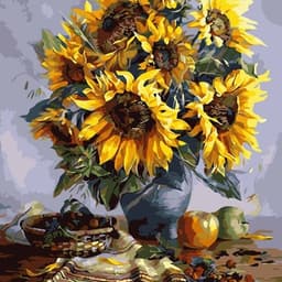 image-Oil Painting Digital Diy Hand-painted Filling Decorative Painting