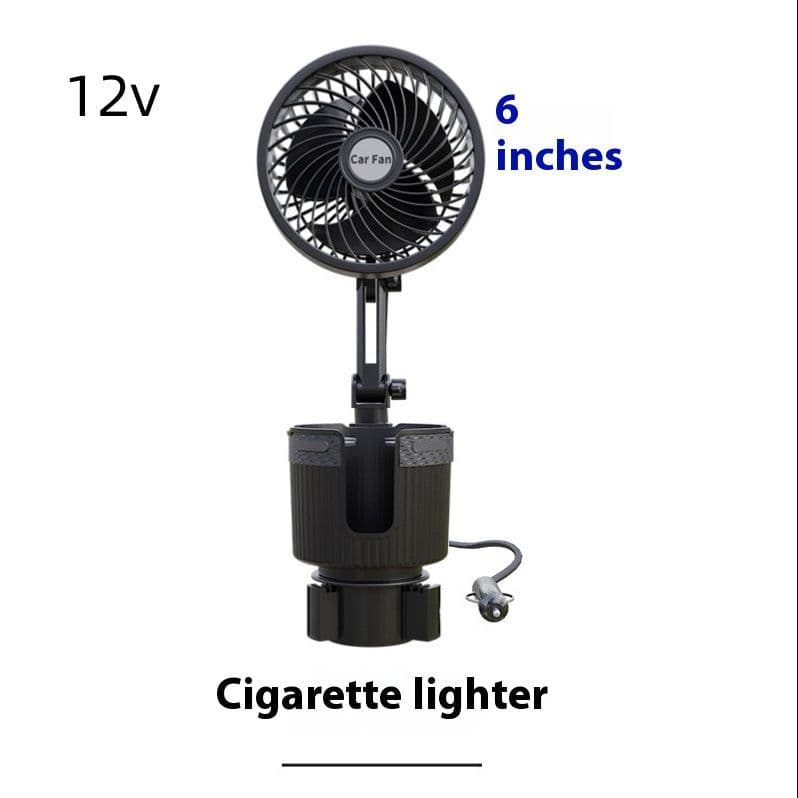 image-Supplies Car Water Cup Holder Fan