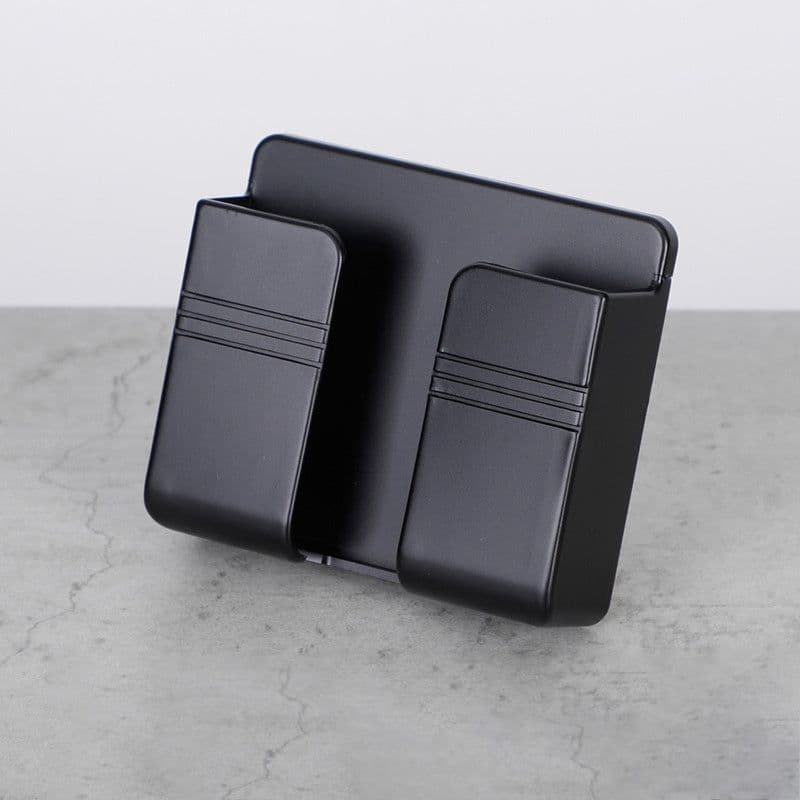 image-Mobile Phone Charging Storage Rack Punch-free Sticky Storage Box