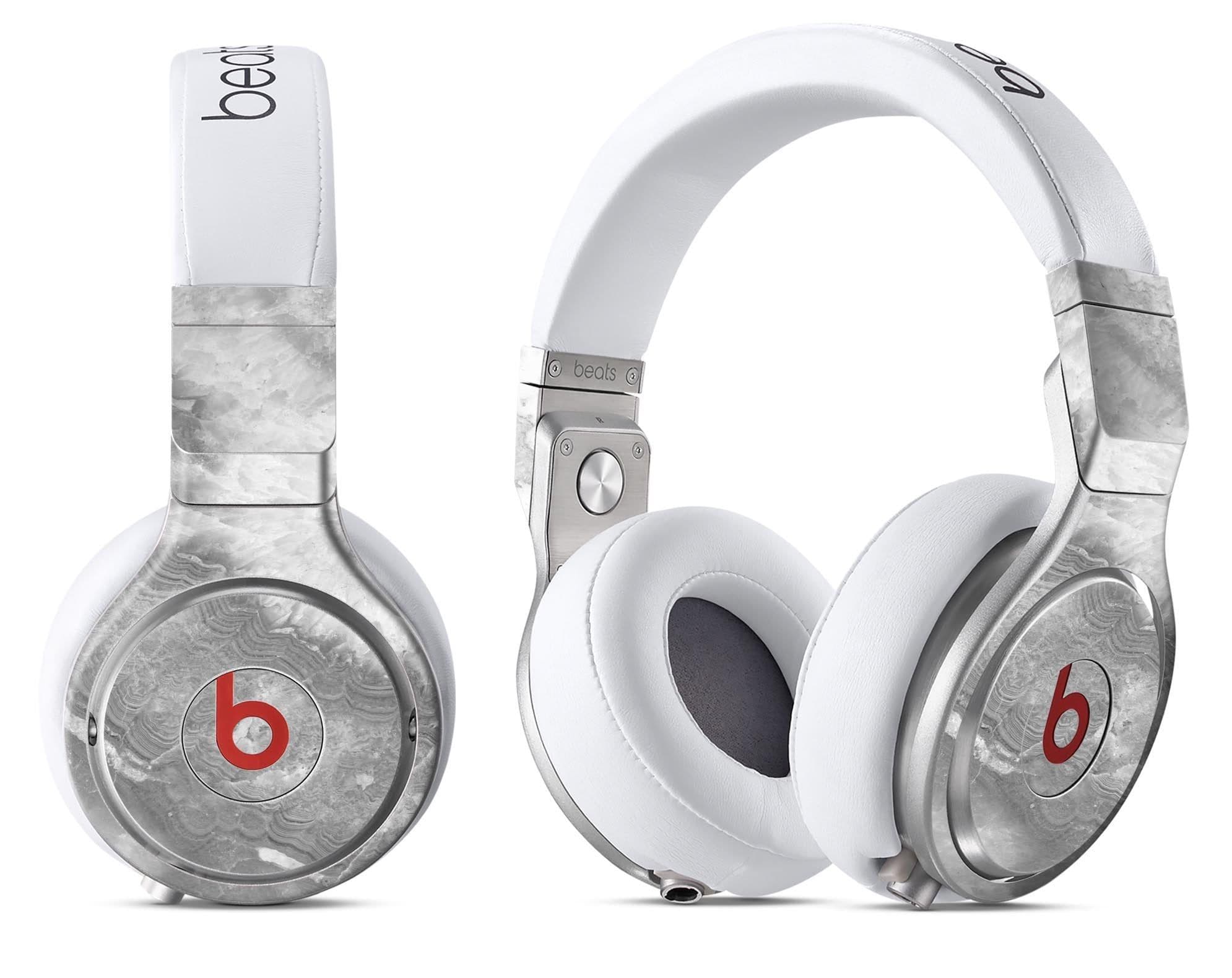 image-Gray Slate Marble V26 - Full Body Skin Decal Wrap Kit for Beats by Dre