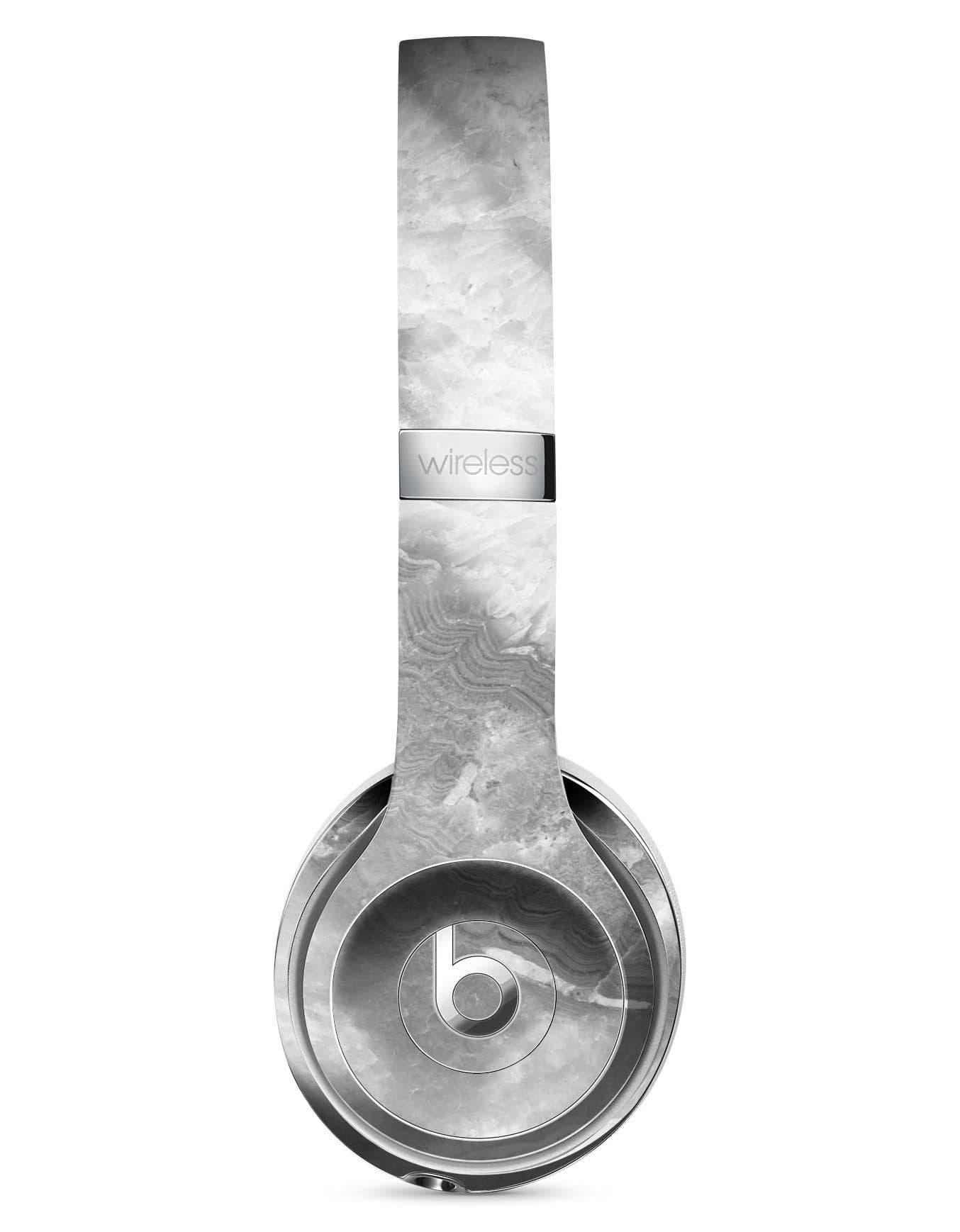 image-Gray Slate Marble V26 - Full Body Skin Decal Wrap Kit for Beats by Dre