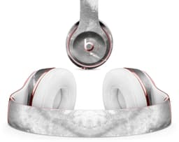 image-Gray Slate Marble V26 - Full Body Skin Decal Wrap Kit for Beats by Dre