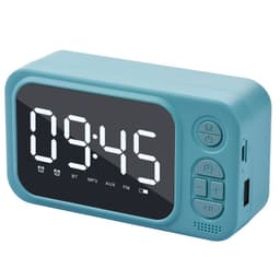 image-Alarm Clock Bluetooth Speaker Outdoor Portable Wireless