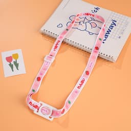 image-Water Cup Strap Mineral Water Bottle Crossbody Rope Silicone Lanyard