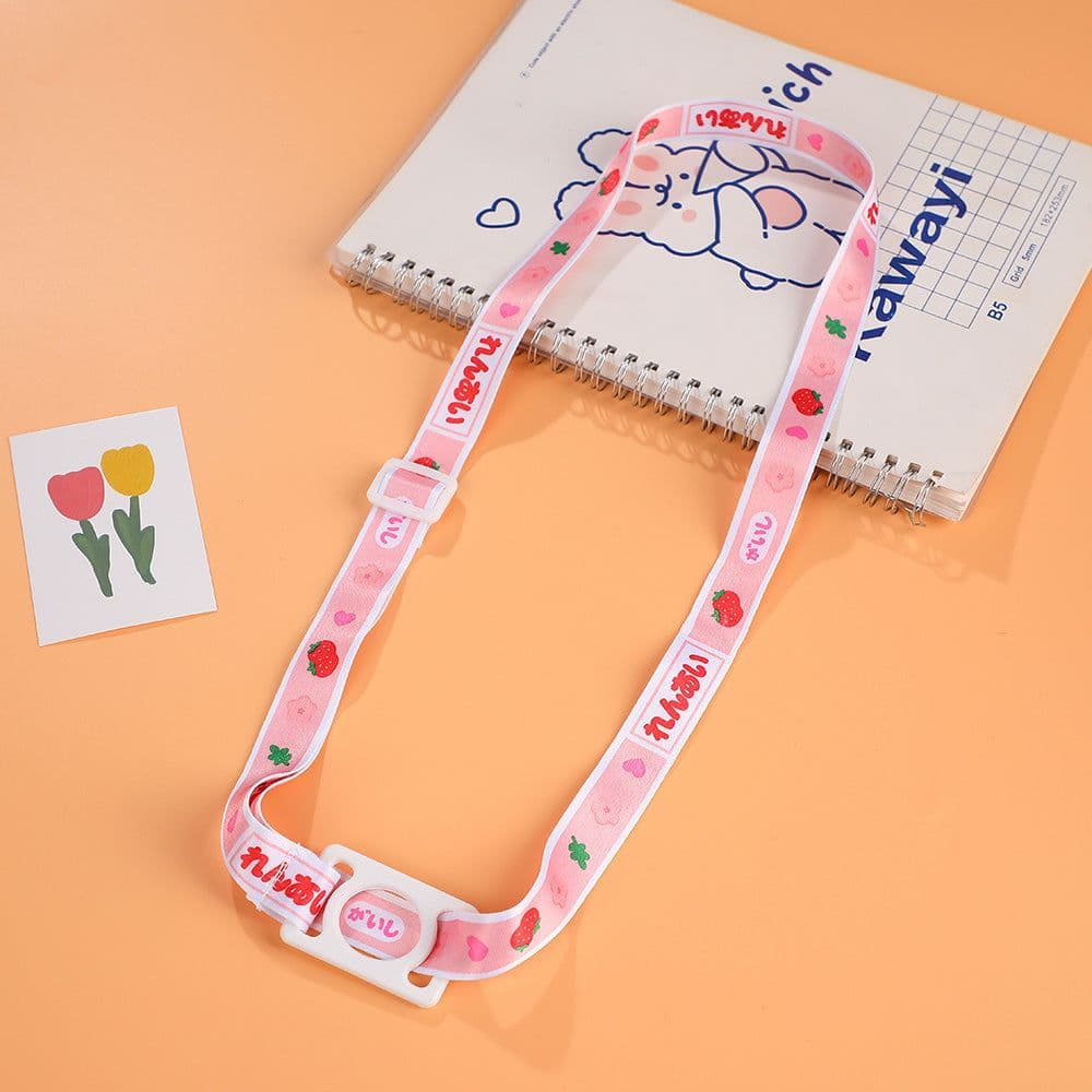 image-Water Cup Strap Mineral Water Bottle Crossbody Rope Silicone Lanyard