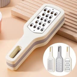image-3 In 1 Cheese Grater Portable Handheld Stainless Steel Vegetable Grater Kitchen Tools Efficient Food Graters Home Kitchen Gadgets
