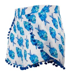 image-Anemoss Marine Collection Aquarium Kurze Damenhose, S