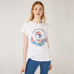 image-Anemoss Marine Collection Sailor Girl Damen T-Shirt, S