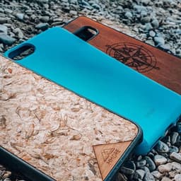 image-Biodegradable phone case - Ocean Blue