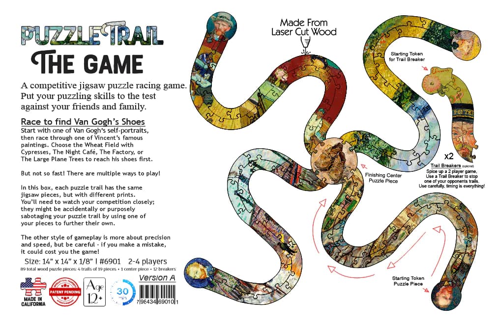 image-Race to find Van Gogh's Shoes - Puzzle Trail Game #6901
