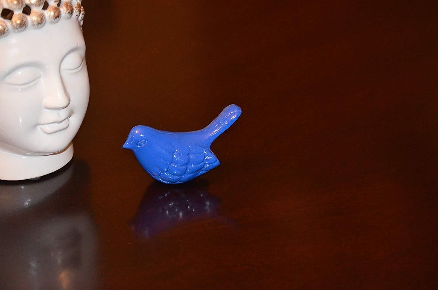 image-Vibhsa Bird Figurines Symbols of Health & Happiness (Blue)