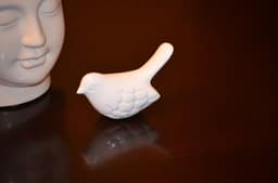 image-Vibhsa Bird Figurines Symbols of Health & Happiness (White)