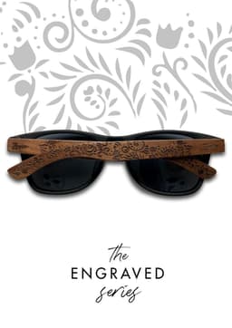 image-Eyewood | Engraved wooden sunglasses - Oasis