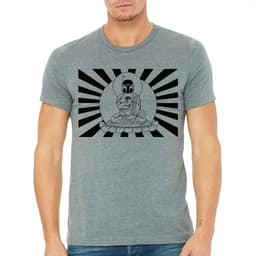 image-Star Wars Boba Fett Buddha Tee - Eco Friendly, USA Printed, Small-XXL