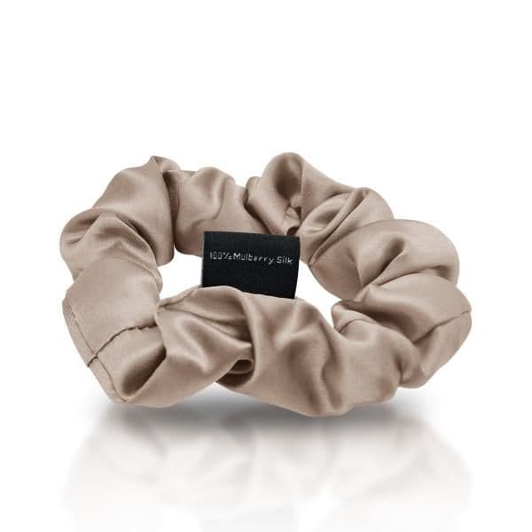 image-SilkSein Beige Silk Hair Band