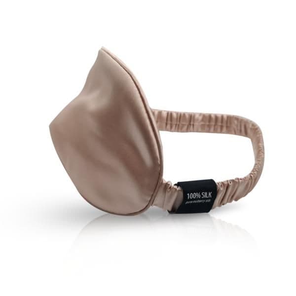 image-SilkSein Beige Silk Sleep Mask
