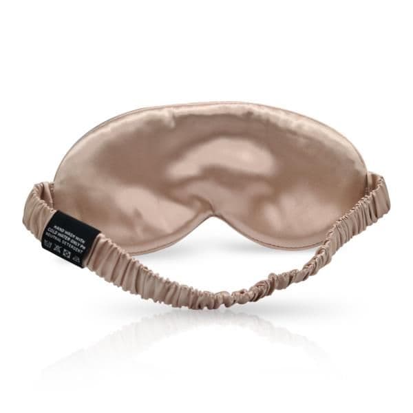 image-SilkSein Beige Silk Sleep Mask